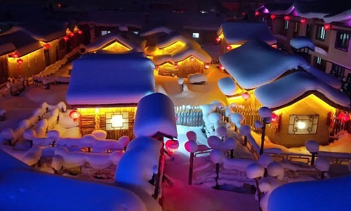 Dream-House-Snow-Town